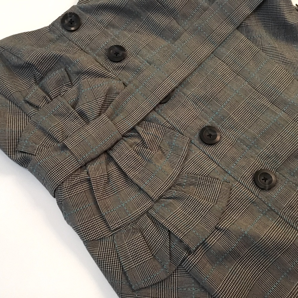 NWOT Anthropologie Floreat Plaid Dress - Picture 8 of 16
